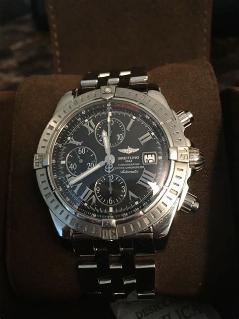 breitling 1884 chronograph 100m b13048|Breitling 1884 chronometre certifie automatic.